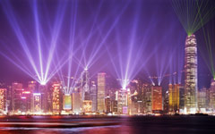 Hong Kong Holidays - Hong kong Harbour Lights
