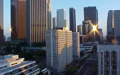 Los angeles Financial district