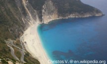 Myrtos beach