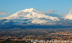 Mt Etna and Catania