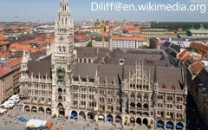 Munich Rathaus and Marienplatz
