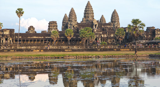 The-ancient-ruins-of-Angkor-Wat-in-Siem-Reap